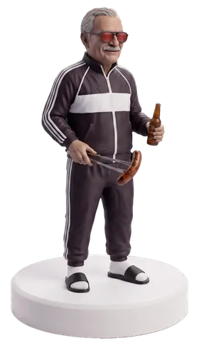 BBQ Dad figurine spinner